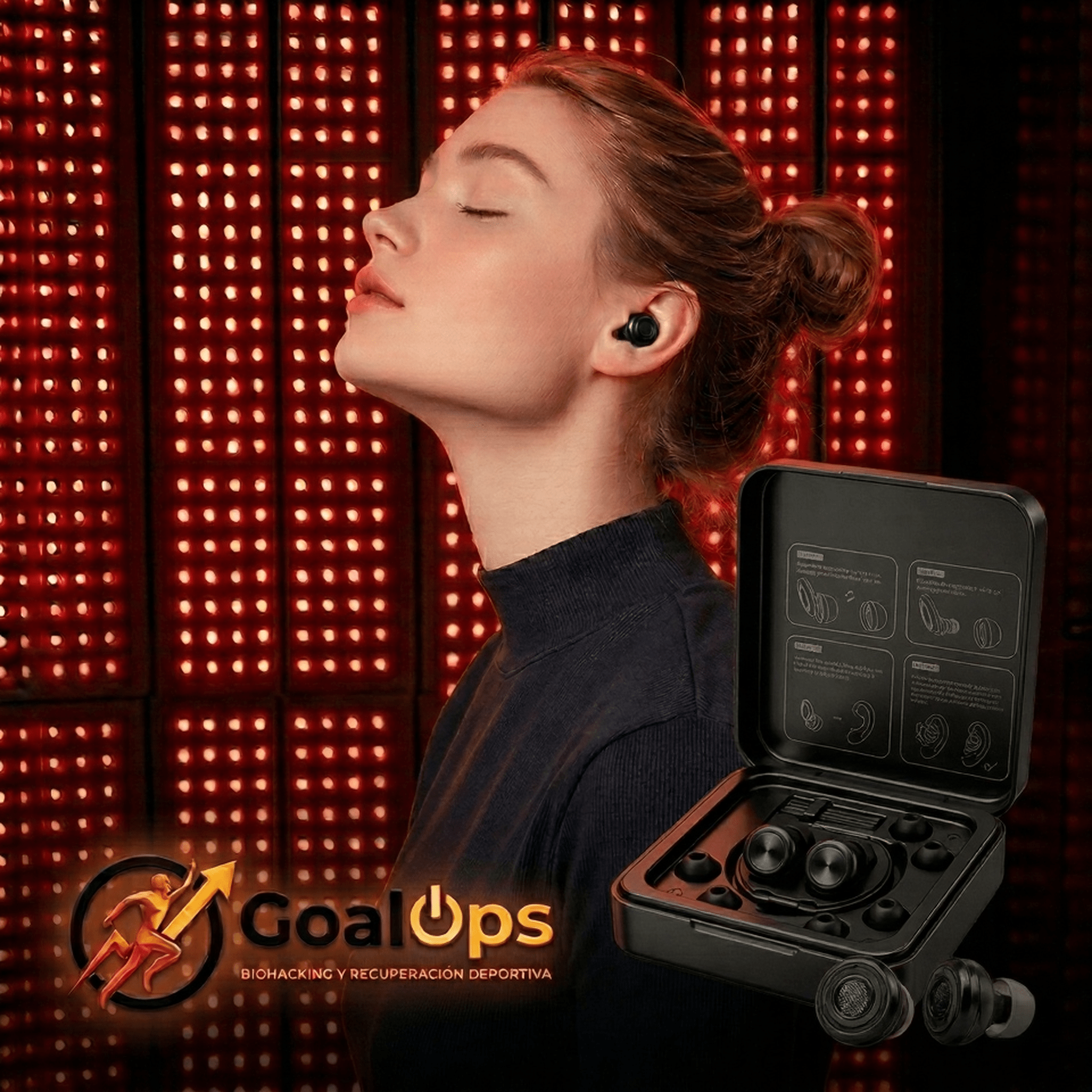 Tapones de Silicona Goal0ps 'Deep Sleep' | Aislamiento Acústico Premium de 30dB