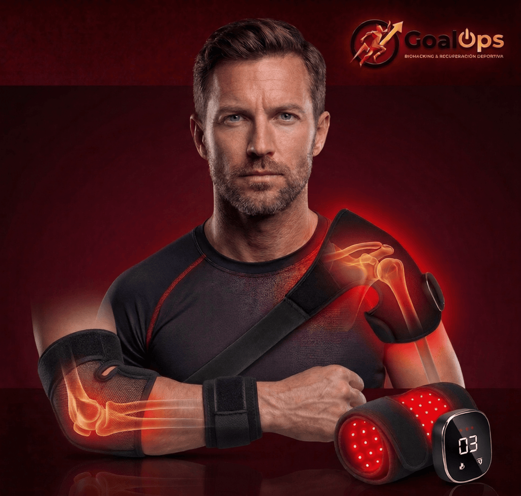 Banda Articular de Fotobiomodulación 'FlexPro' Goal0ps | Terapia Infrarroja para Articulaciones