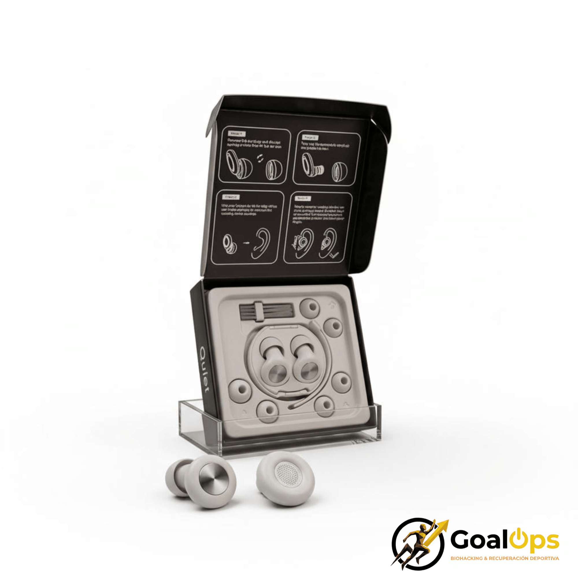Tapones de Silicona Goal0ps 'Deep Sleep' | Aislamiento Acústico Premium de 30dB