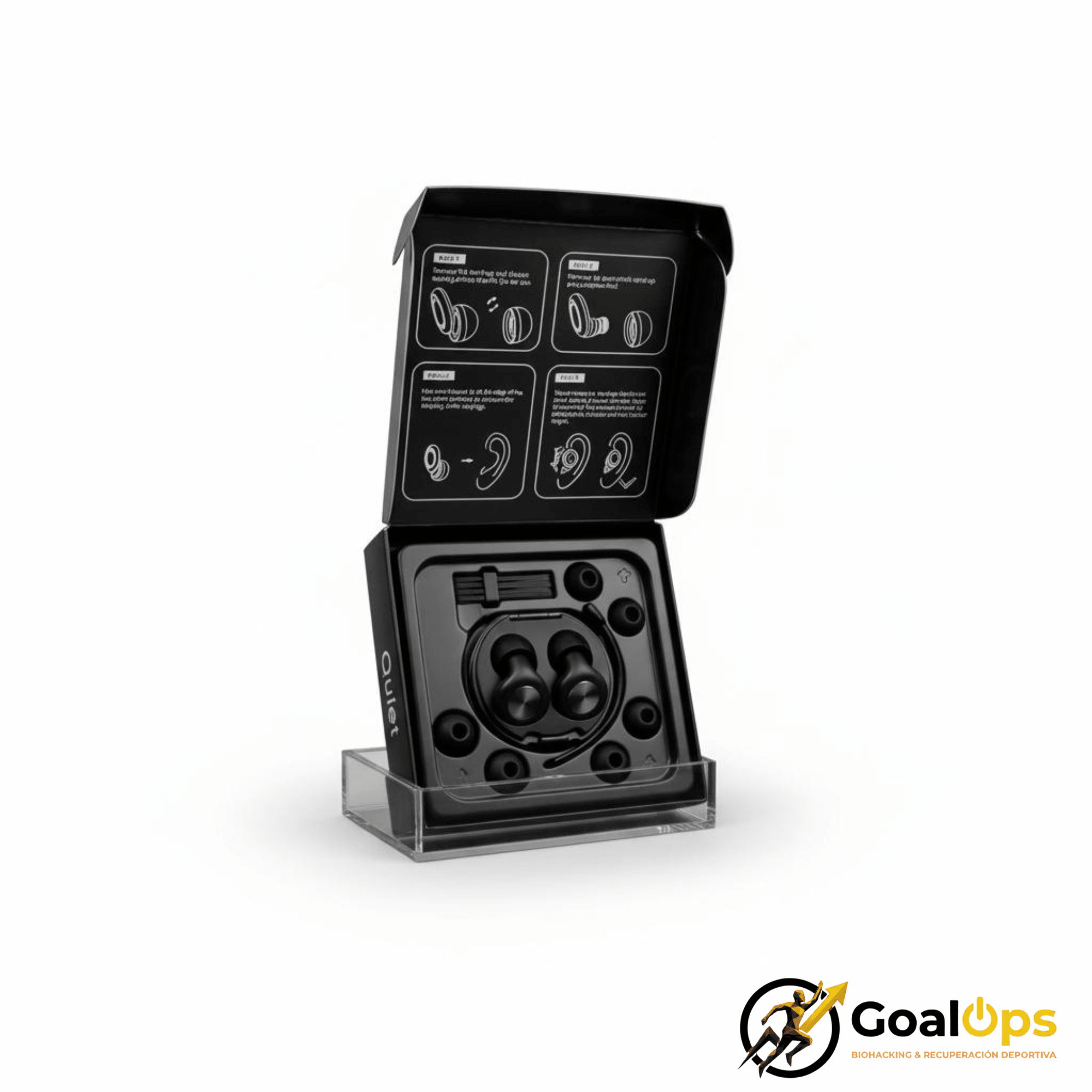 Tapones de Silicona Goal0ps 'Deep Sleep' | Aislamiento Acústico Premium de 30dB